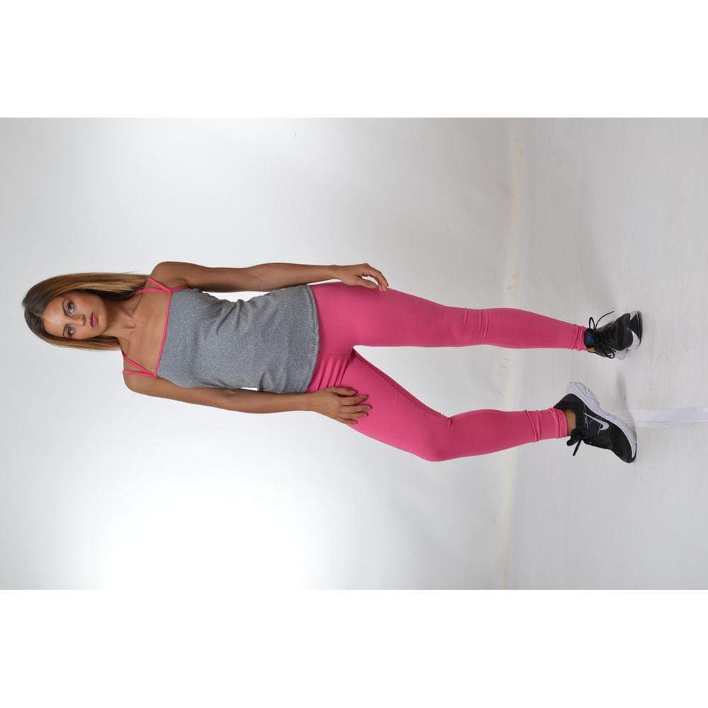 Regata Feminina Manga Raglan Sulplex c/alça dupla Rosa PP