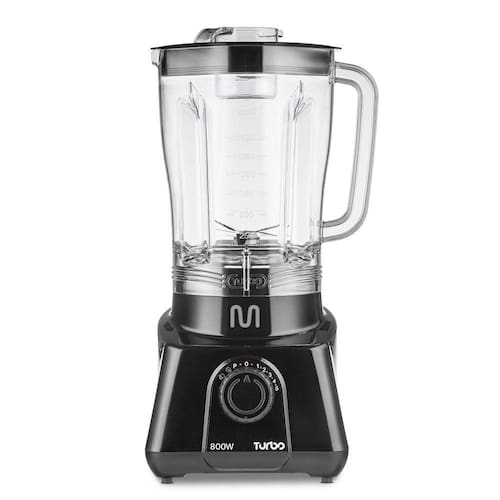 imagem-Liquidificador Turbo 2,6L 5 Velocidades 800W 127V Multi Preto- LQ801 - 110V