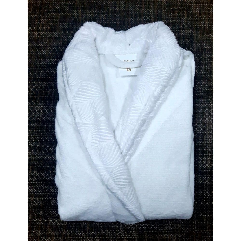 Roupão Microfibra Gola Texturizada Sofisticata G Atlântica