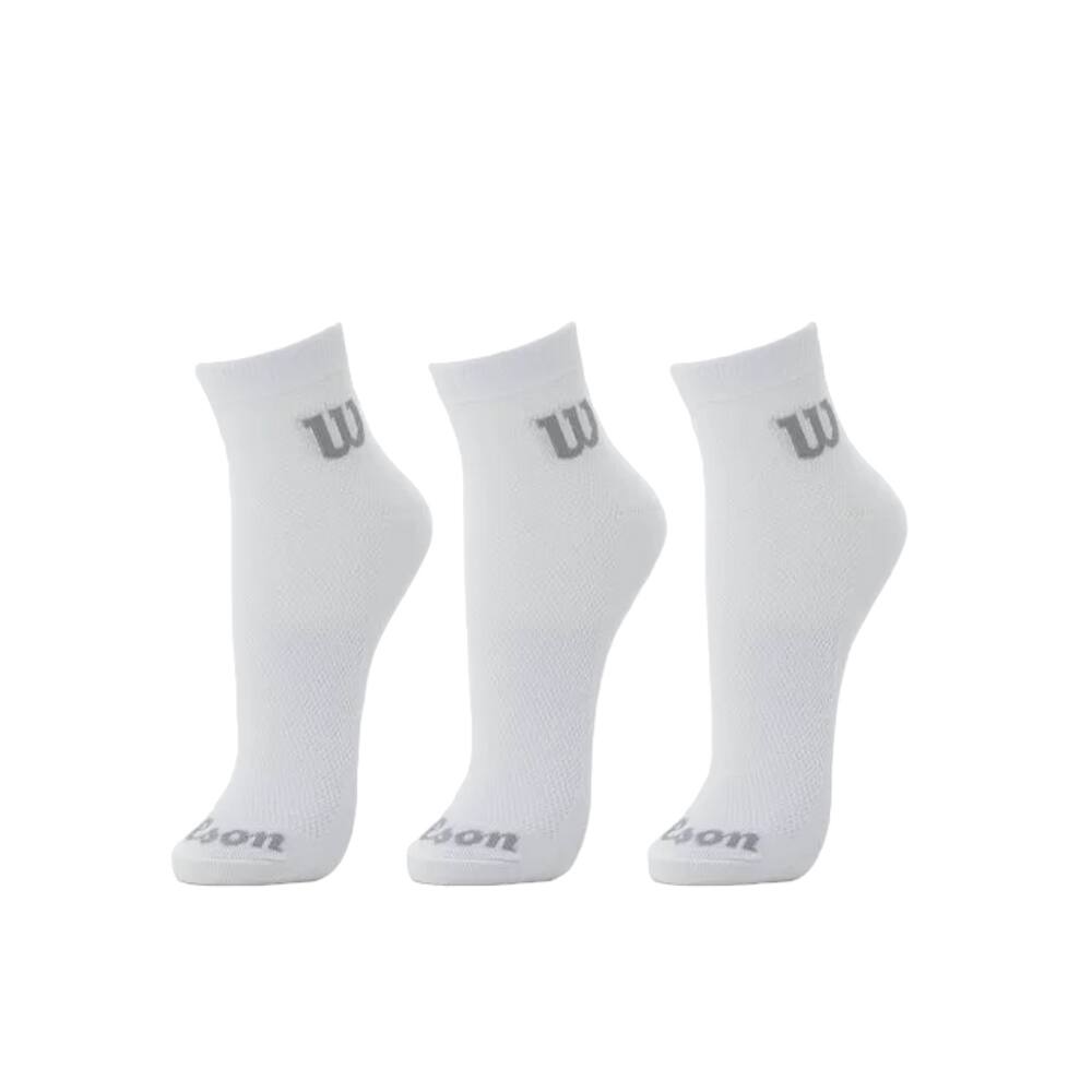 Meia Esportiva Wilson Cano Curto Preta ou Branca - 03 Pares