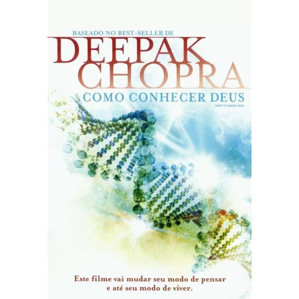 DVD Deepak Chopra Como Conhecer Deus - PARAMOUNT