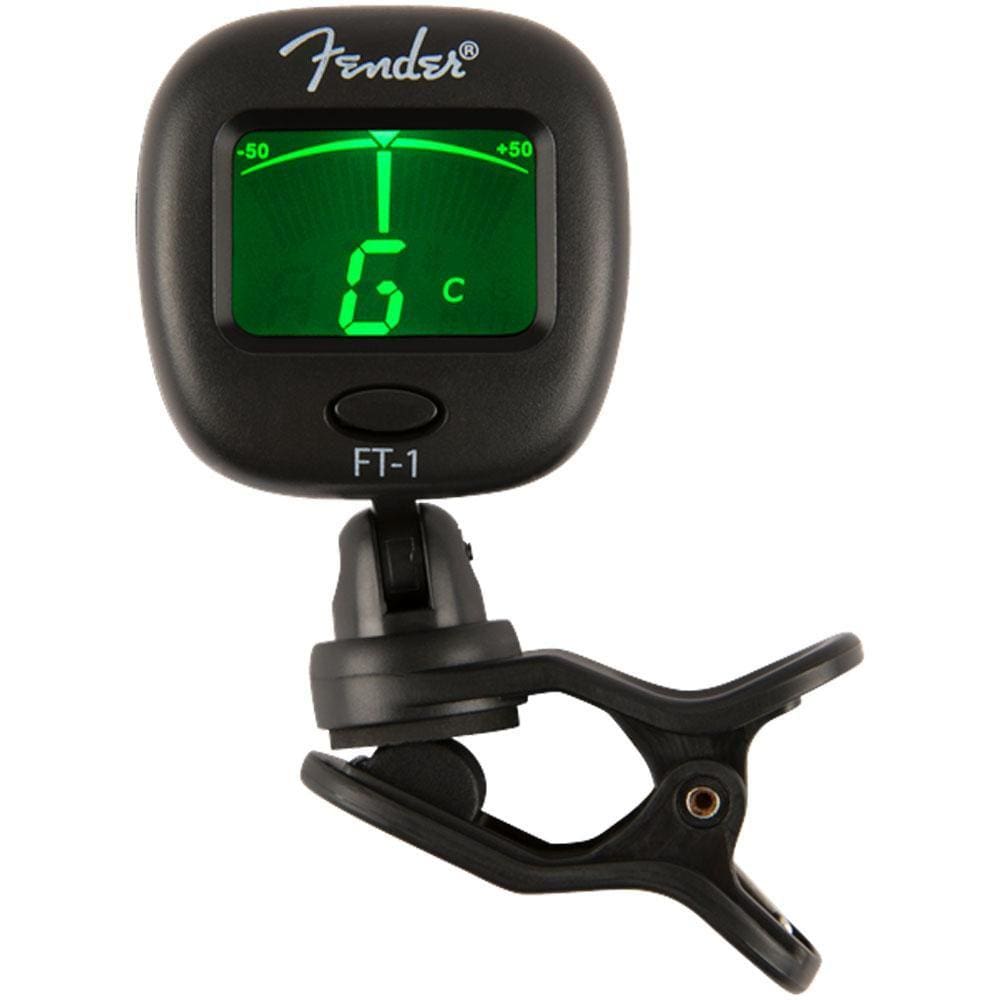 Afinador Eletrônico Fender FT1 Pro Clip On Preto