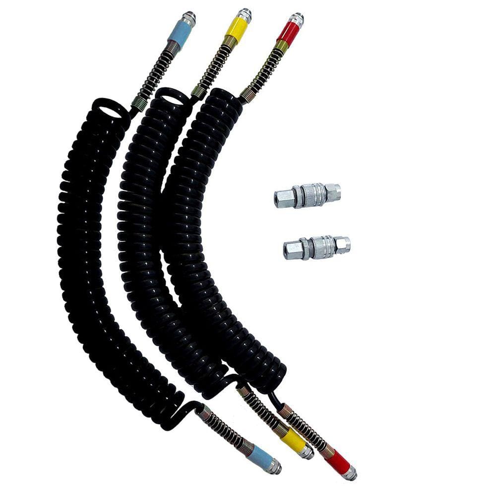 Kit Mangueira de Freio Flexível 4,5m + Engate Rápido Mão De Amigo M16