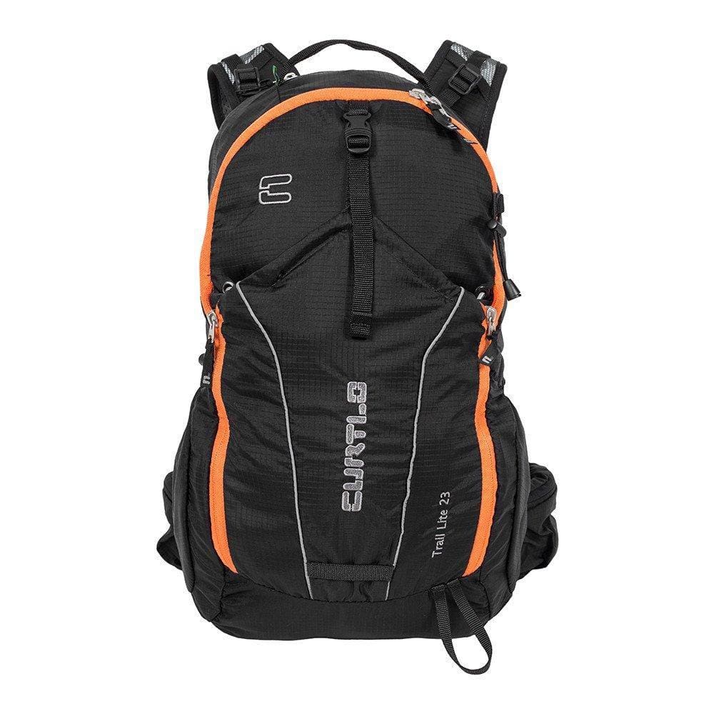 Mochila Curtlo Trail Lite 23L Preto e Laranja