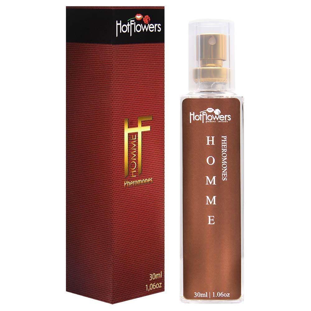 Perfume Masculino Homme Pheromones 30ml Hot Flower