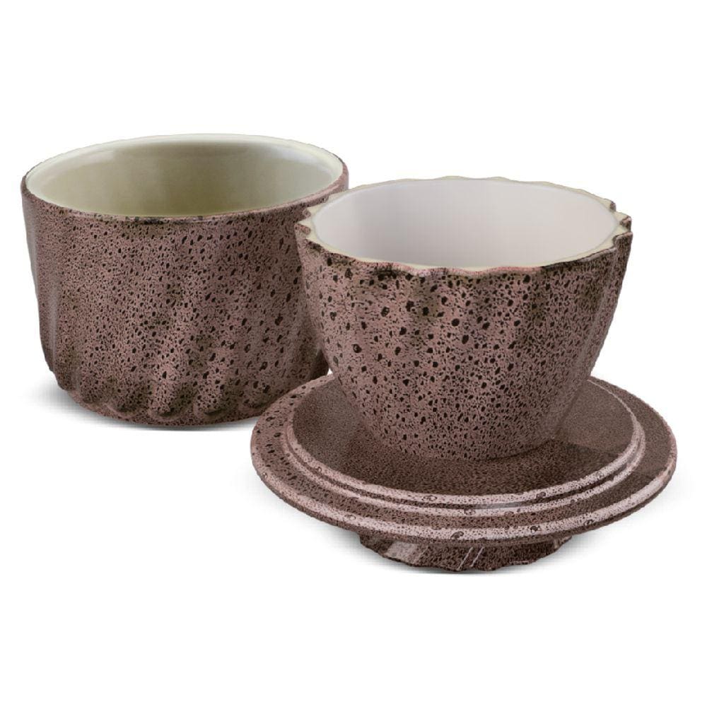 Manteigueira Francesa Twist 250Gr - Rosa Organico