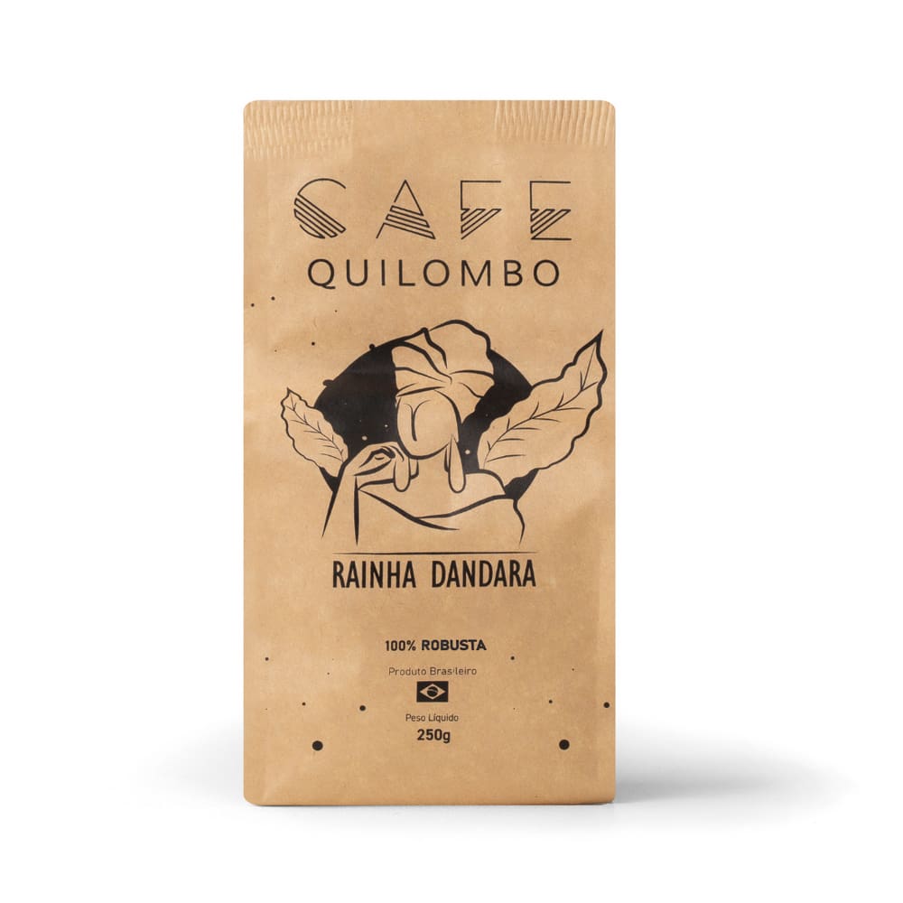 Café Quilombo Rainha Dandara Torrado E Moído - 250G