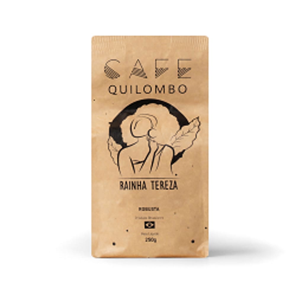 Café Quilombo Rainha Tereza Torrado E Moído - 250G