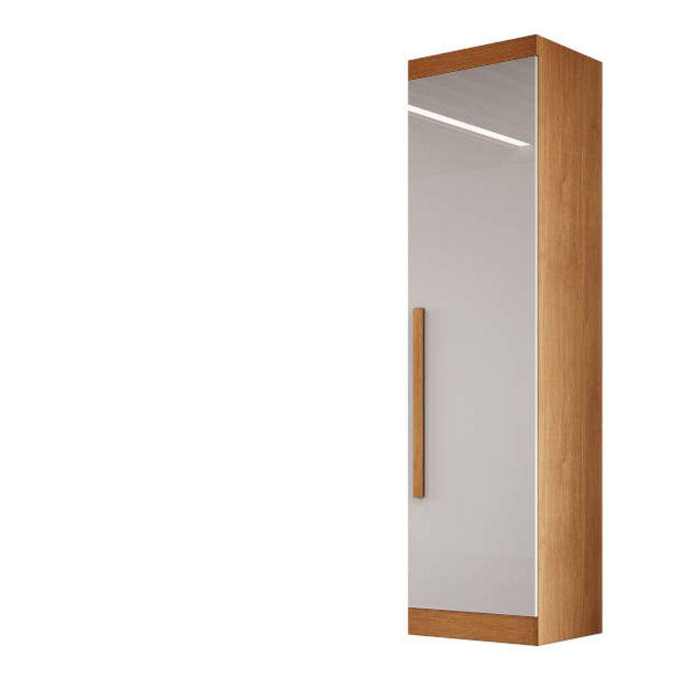 Modulado MDF 1 Porta puxar 46cm MDF cabideiros - Creative-Nature/Off - Bianchi Móveis