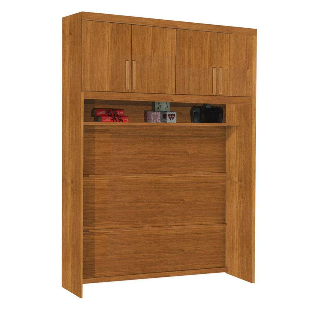 Modulado Aéreo Casal 4 portas 100% MDF 1,63m - Creative-Nature - Bianchi Móveis