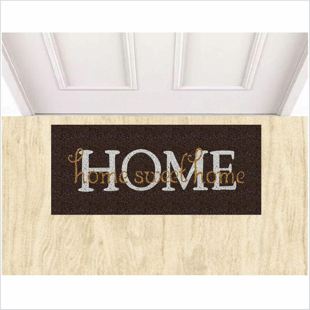 Tapete Capacho Home Swet Home Marron