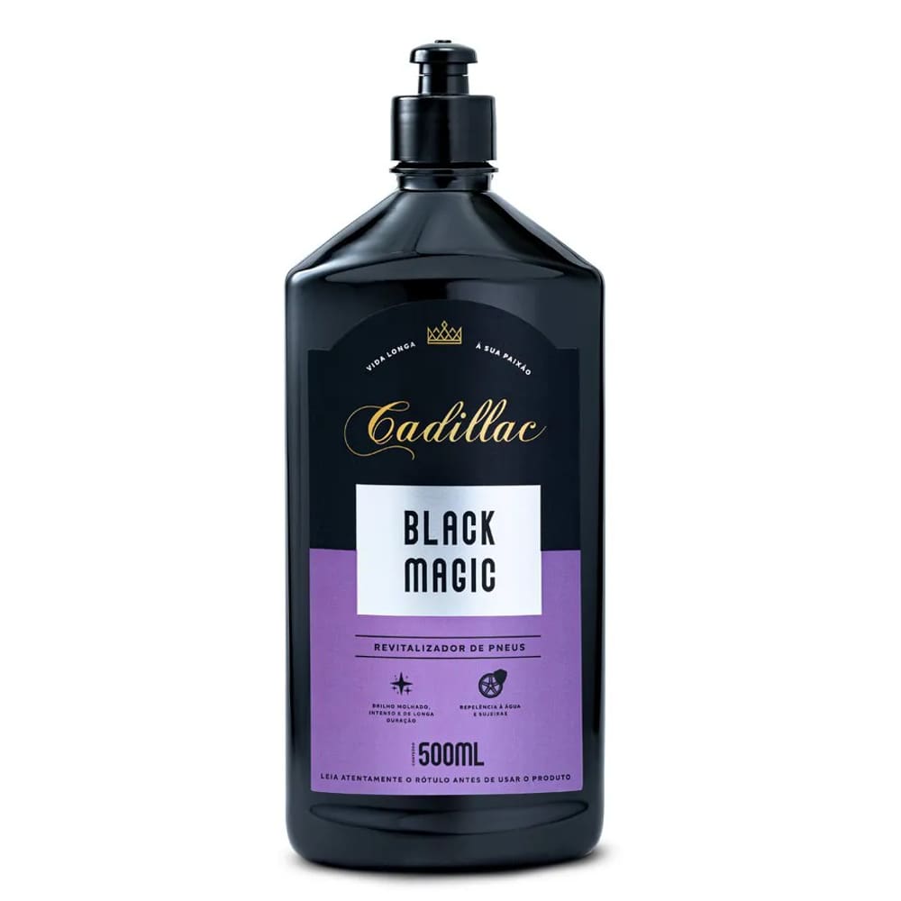 Limpa Pneu Black Magic 500ml Cadillac