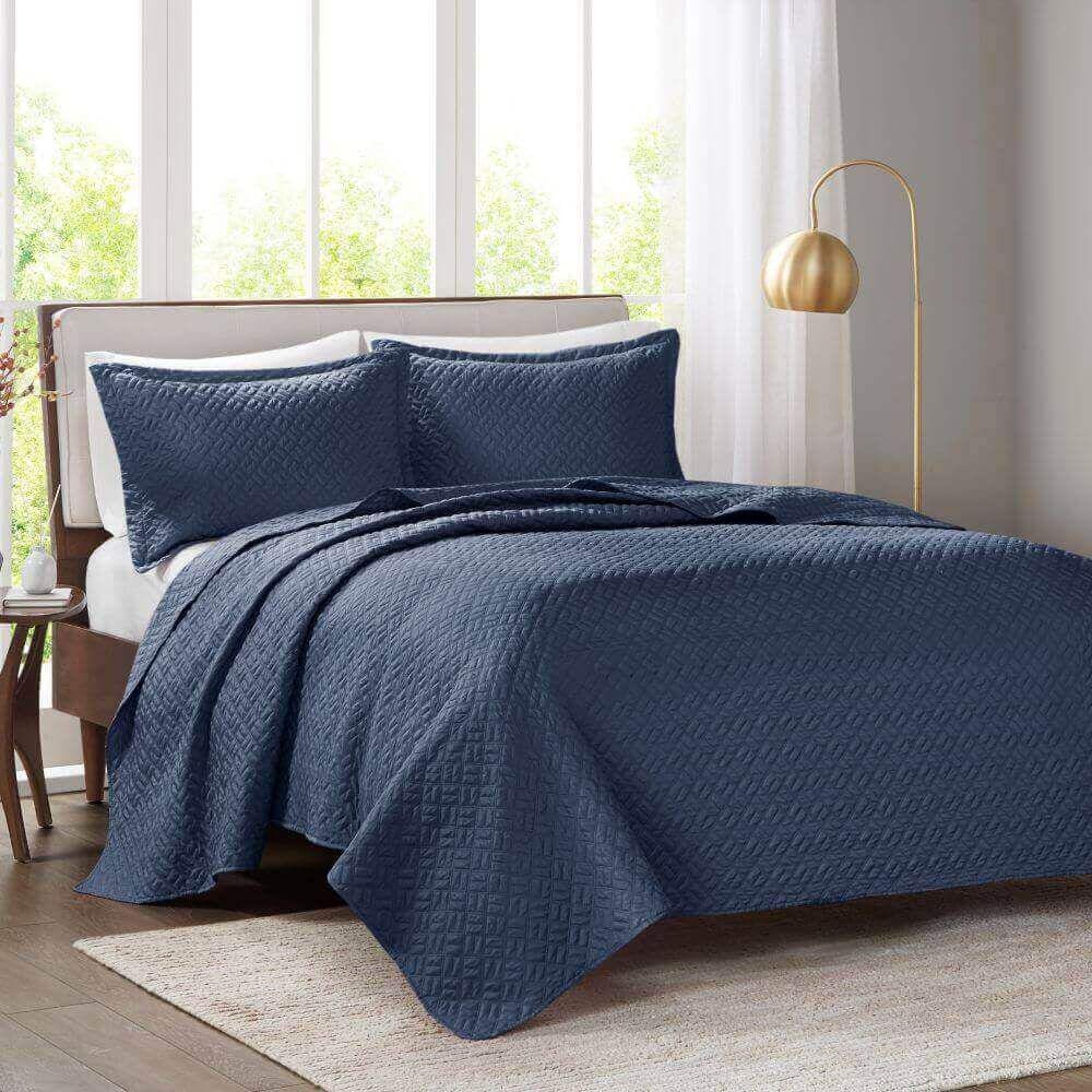 Kit Colcha Casal Siena Attuale 2,20m x 2,40m com 3 Peças - Corttex