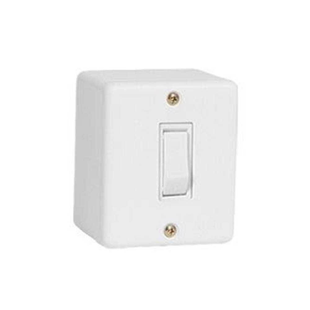 Interruptor 1 Tecla Simples Box 10A 250V – Ilumi