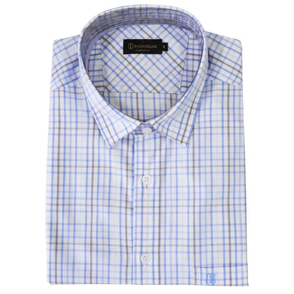Camisa Masculina Individual Manga Curta Comfort Fit 68040499