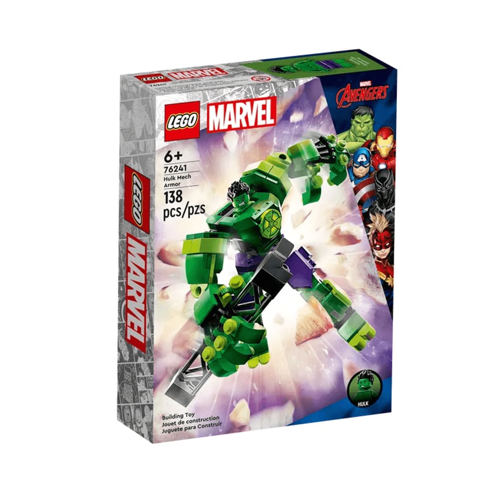Blocos de Montar - Lego Marvel - Armadura Robo Do Hulk LEGO DO BRASIL