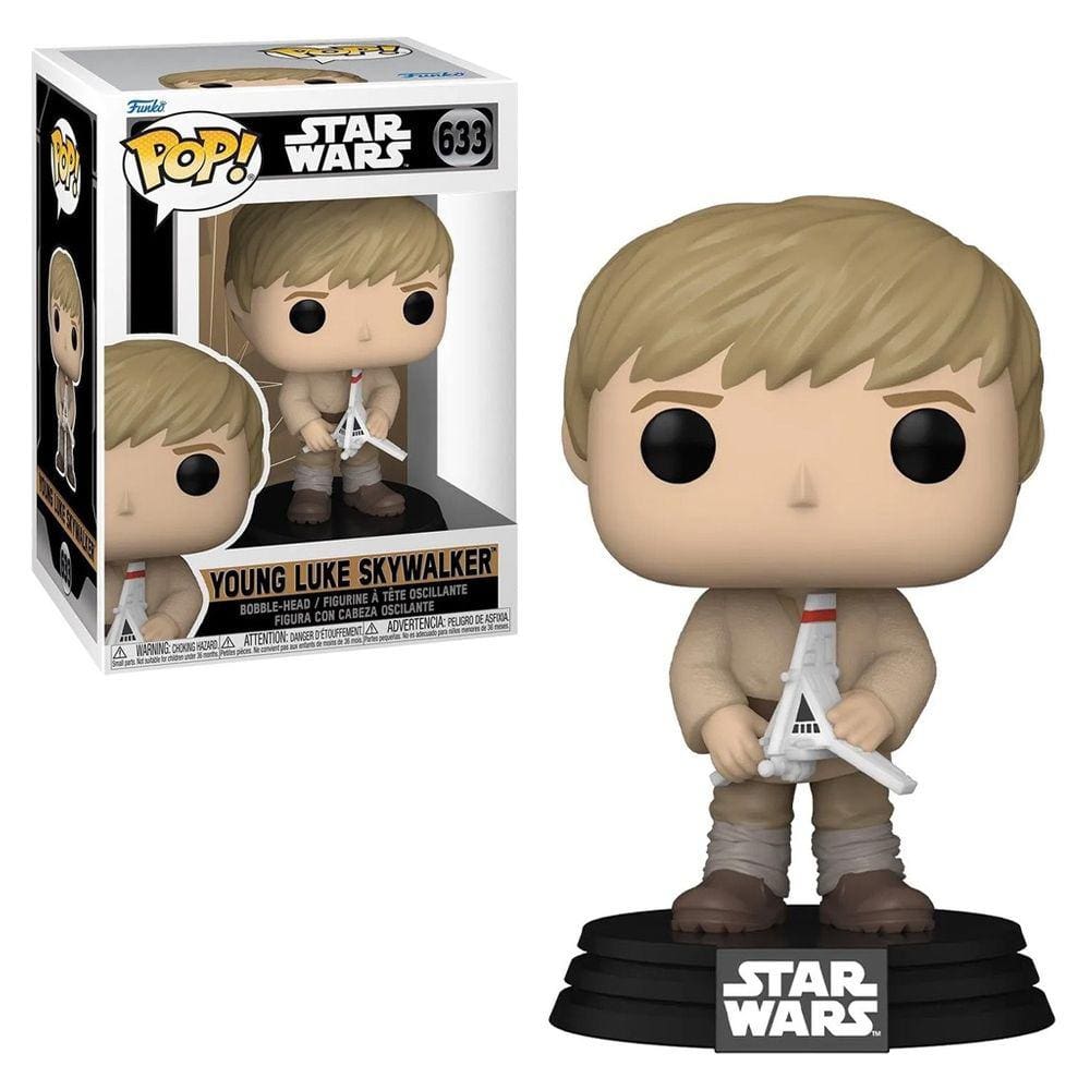 Funko Pop Star Wars Obi-Wan Kenobi Luke Skywalker Young 633