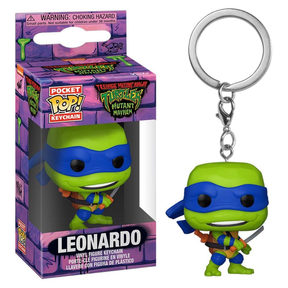 Chaveiro Funko Keychain Leonardo Tartarugas Ninjas