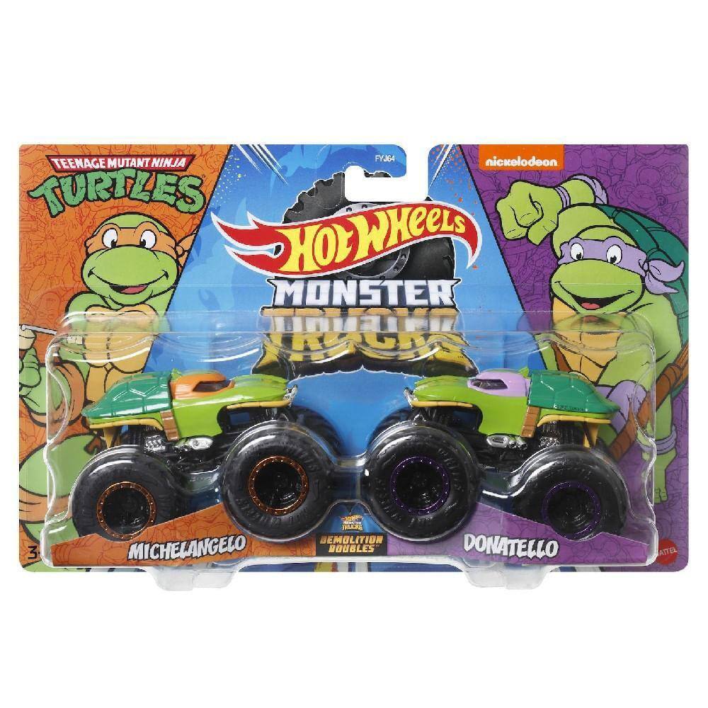 Hot Wheels Monster Trucks Pista Lança e Esmaga - Mattel - Loja ToyMania