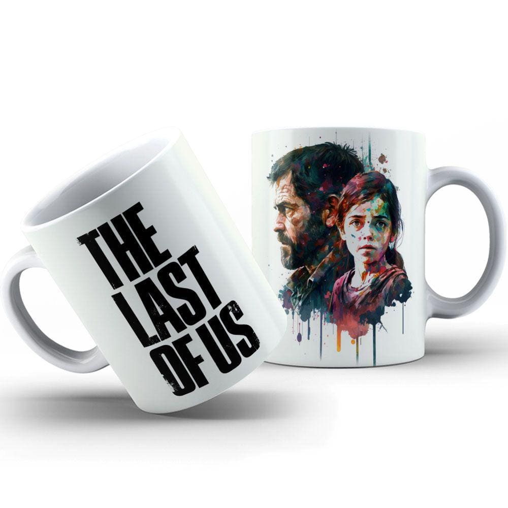 Caneca The last of us Joel e Ellie Personagens