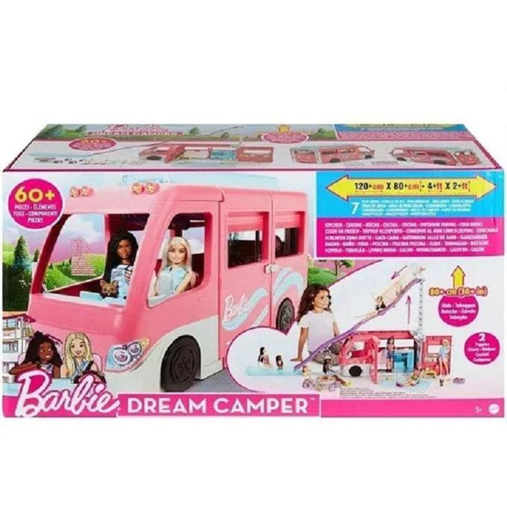 Barbie Veiculo Estate Dream Camper Mattel Hcd46