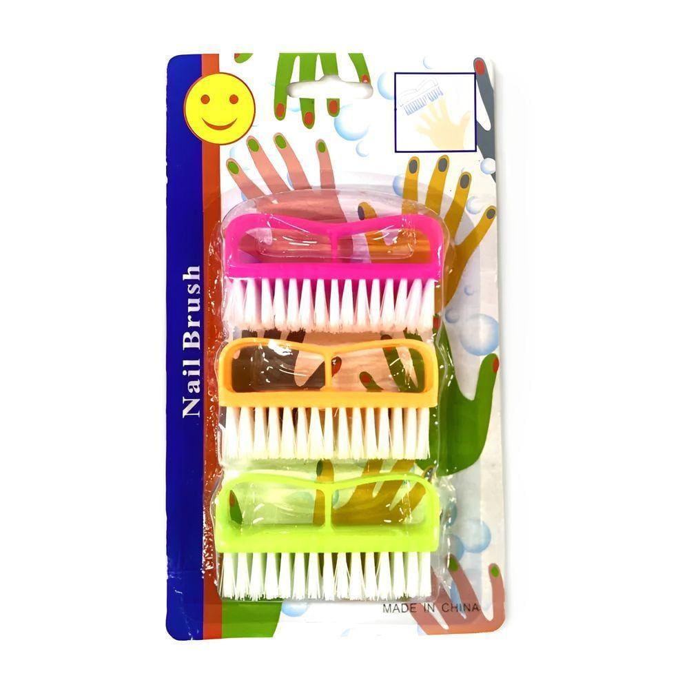 Kit Escovas de Limpeza Multiuso 03 Peças - Quanhe