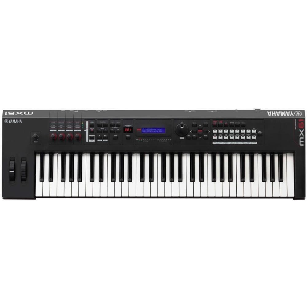 Teclado Sintetizador Yamaha MX61 BK 61 Teclas