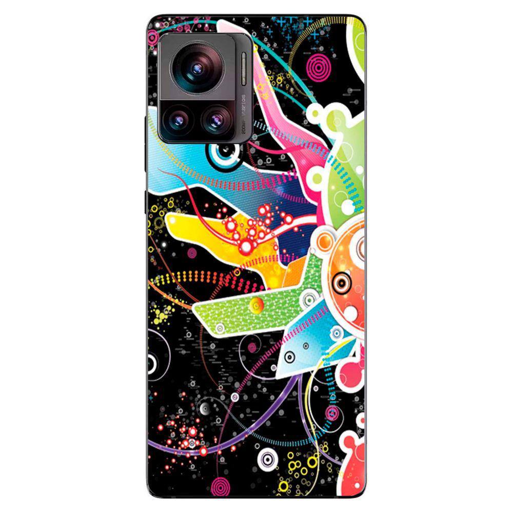 Capa Adesivo Skin058 Verso Para Motorola Edge 30 Ultra 2022
