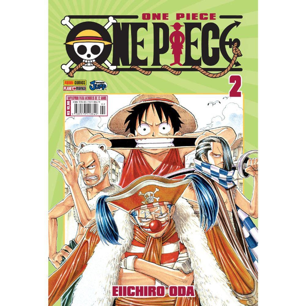ONEPIECE 漫画 初版 One Piece - Vol 02 - Manga | Extra