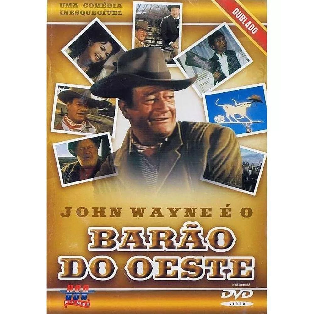 DVD John Wayne É O Barão Do Oeste - USA FILMES