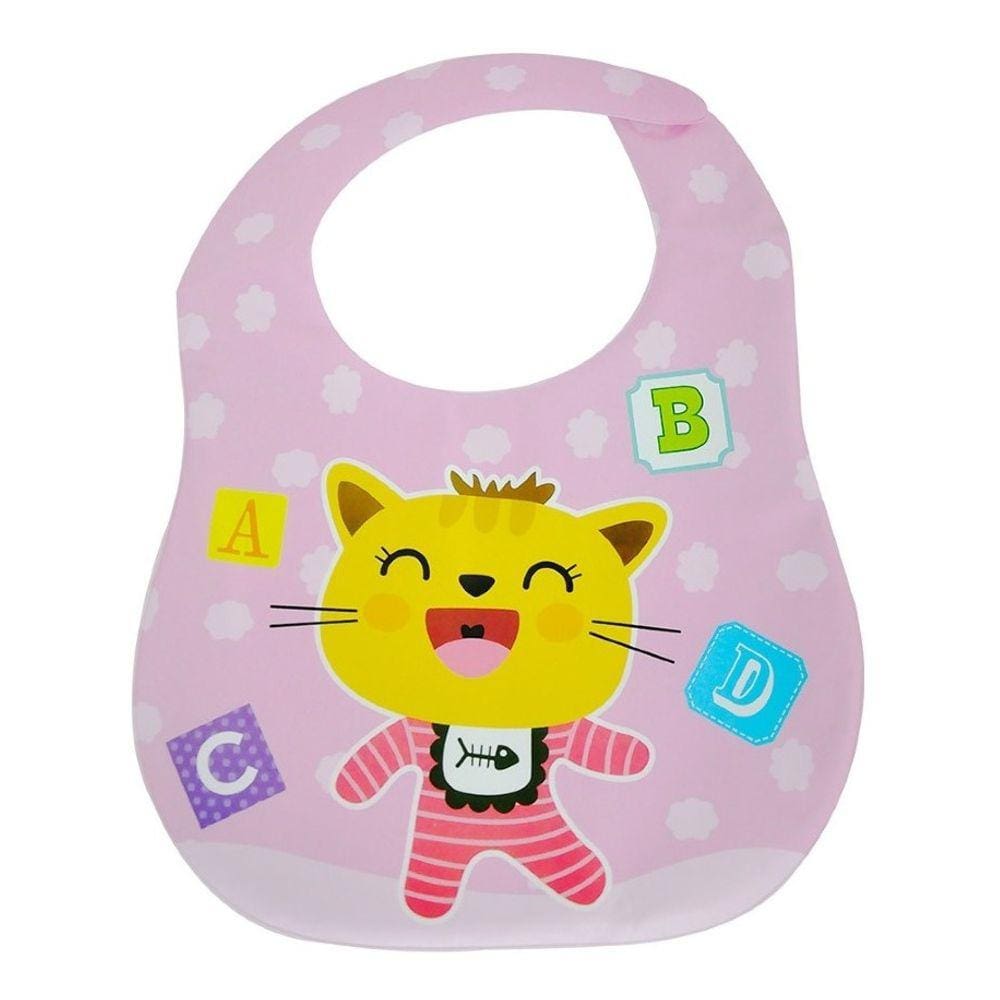 Babador Baby Para Bebê Gatinha Guta Guti Dm Toys