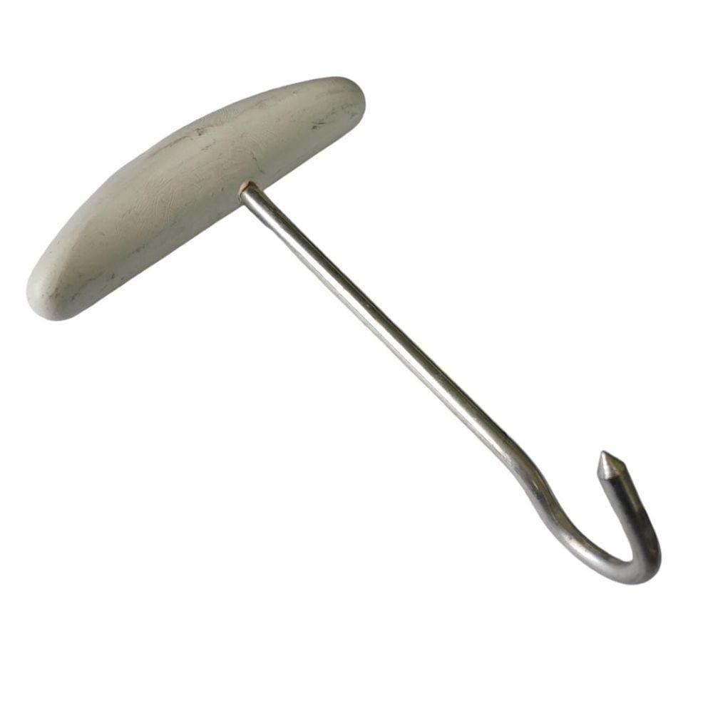 Gancho Para Desossa Estanhado 10Cm Mão Esquerda Gancho Para Inspeção