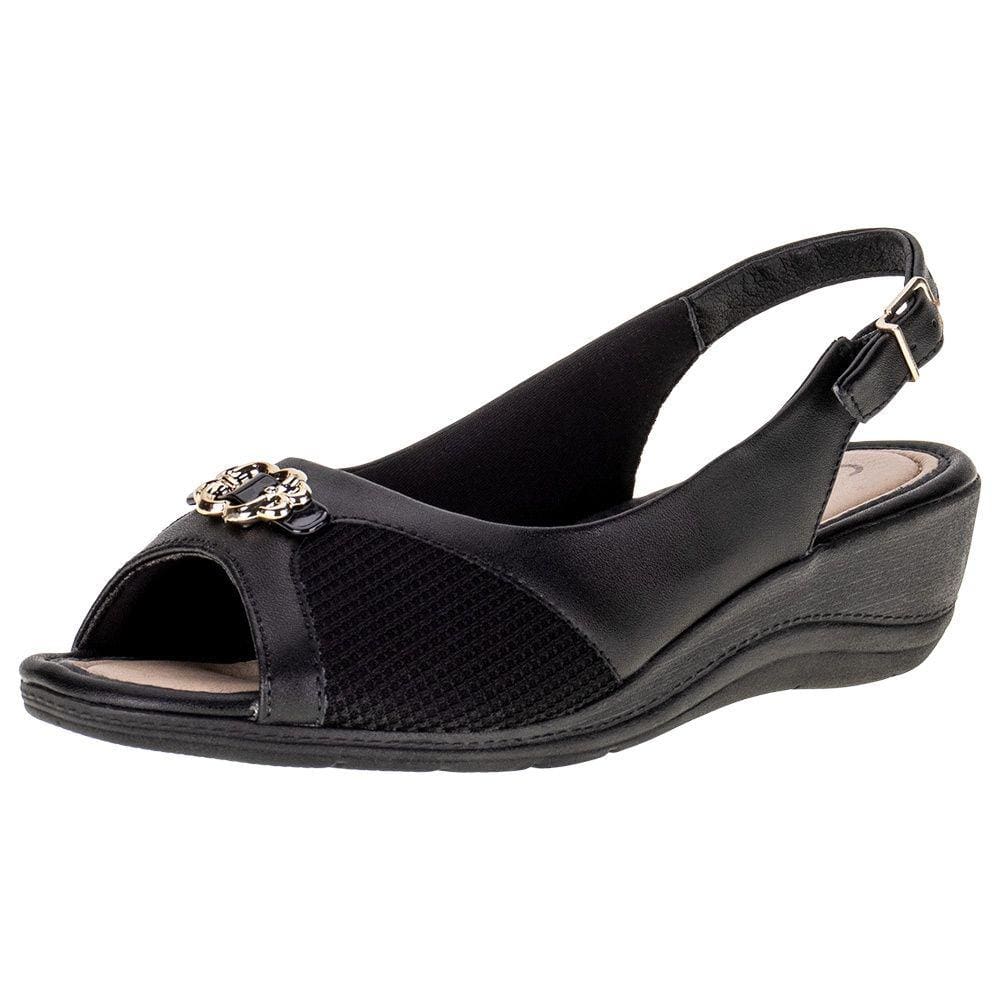 Sandália Feminina Anabela Comfortflex - 2396452