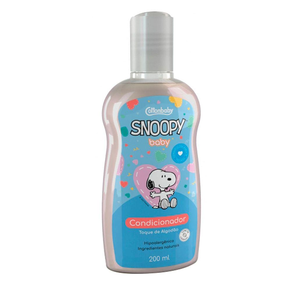 Condicionador Cottonbaby Snoopy Baby Toque de Algodão 200ml