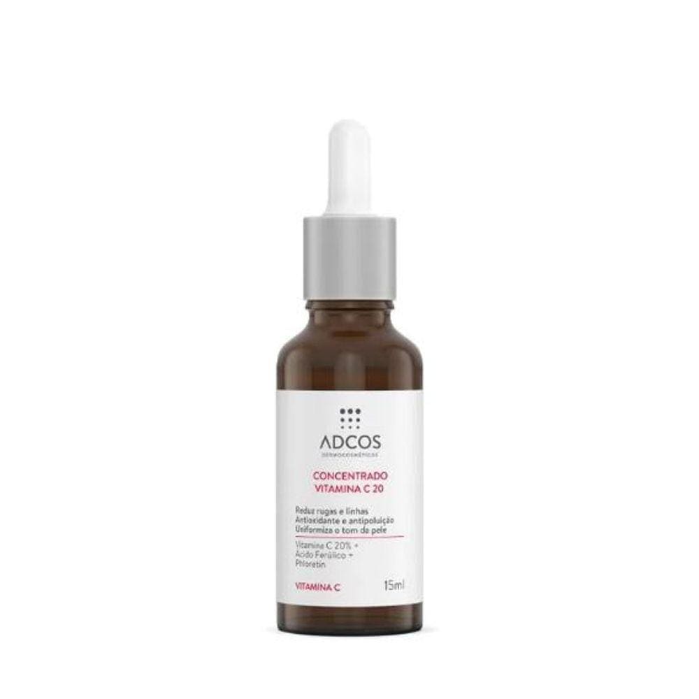 Vitamina C 20 Concentrado Adcos Sérum Anti-idade 15ml
