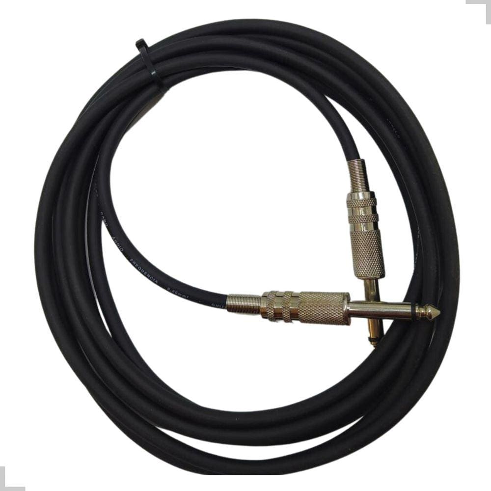 Cabo Liso P10/P10 5Mts MWB Violão/Guitarra/Banjo