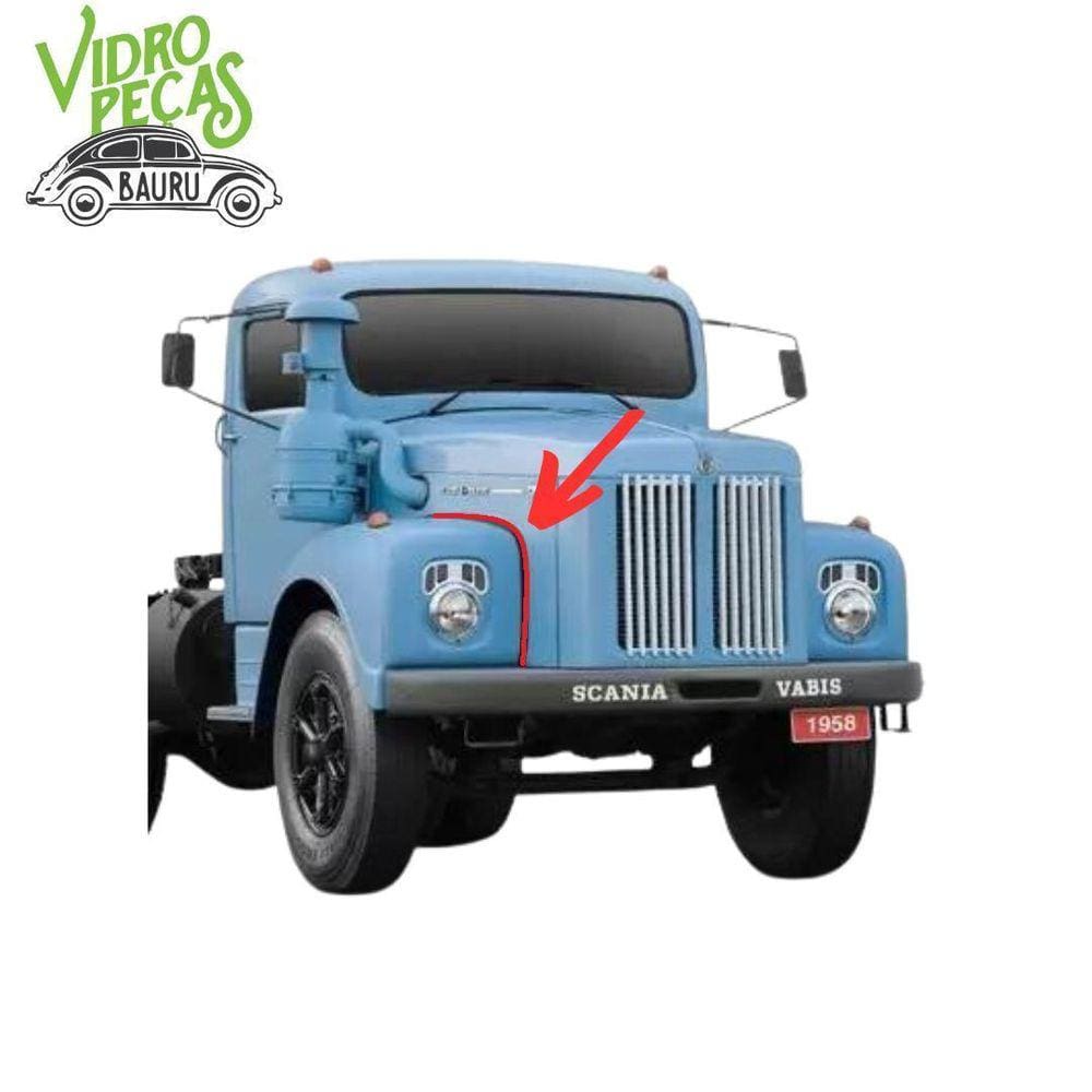 Jogo Debrum Galao Paralama Caminhao Scania L110 L111