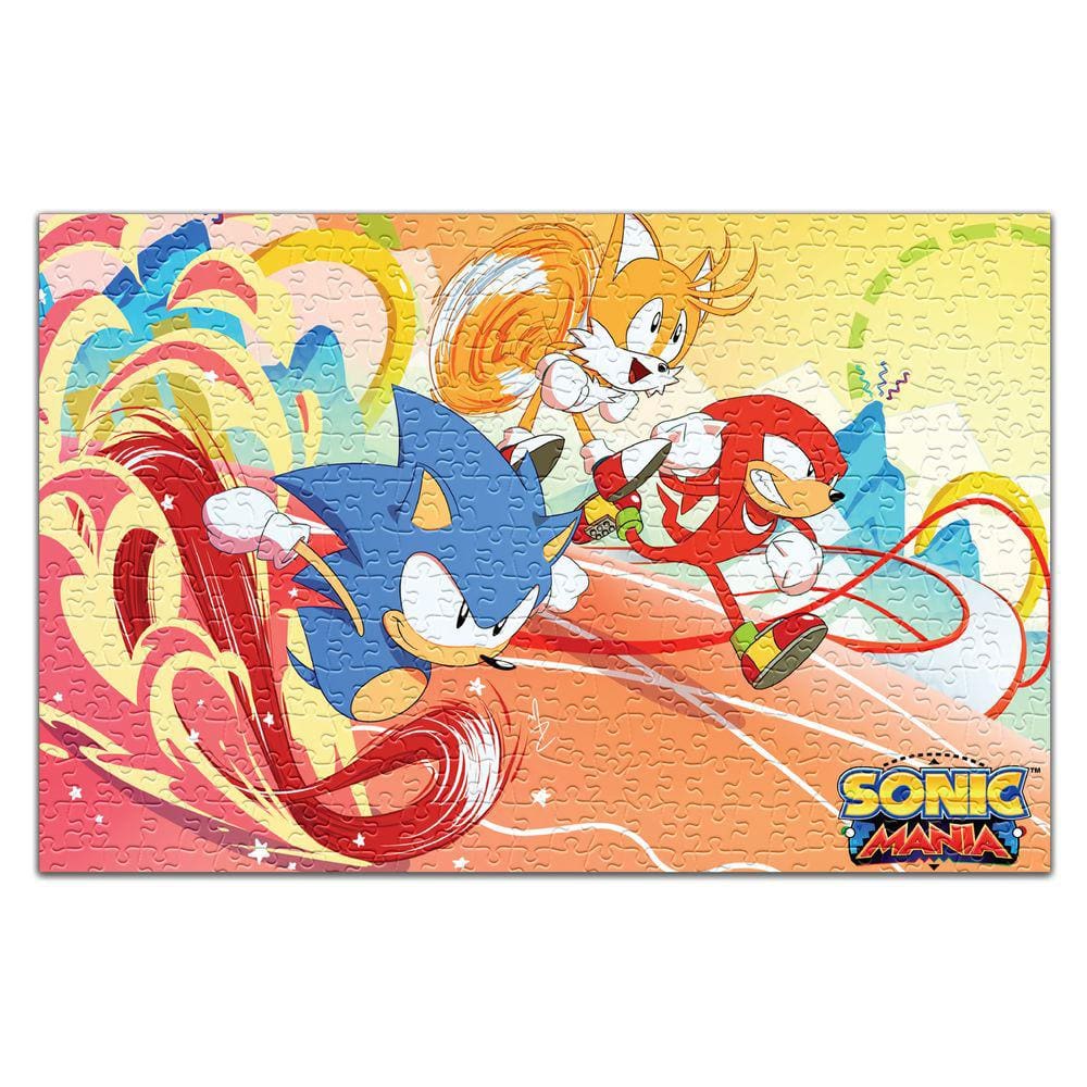 Quebra-cabeça Personalizado Sonic Mania 120 Peças