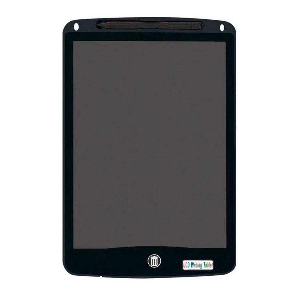 Lousa Educativa - Quadro LCD - 21 cm - Preto - DM Toys
