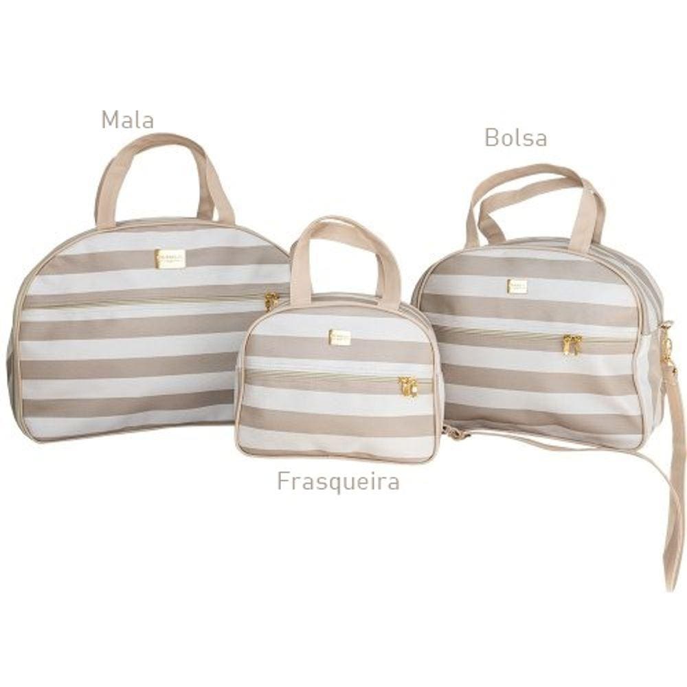 Conjunto De Bolsas Maternidade Milão 3 Peças - Aime