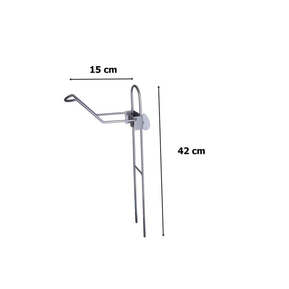 Suporte Para Uma Vara De Pesca Chão Manivela Com Regulagem