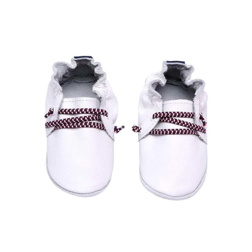 Sapato Bebê Infantil New Wave Branco Babo Uabu