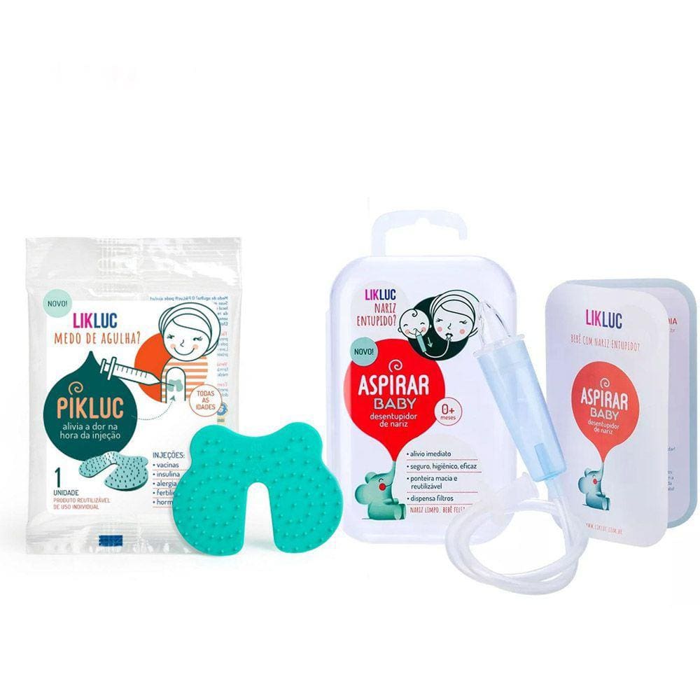 Aspirador Nasal Aspirar Baby Estojo + Alívio Dor Na Injeção