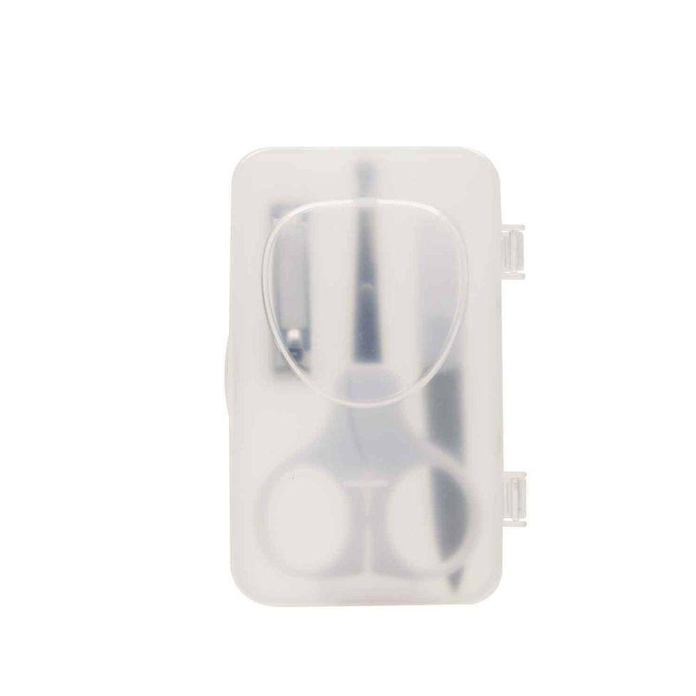 Kit manicure infantil Buba Baby com tesoura, lixa e cortador