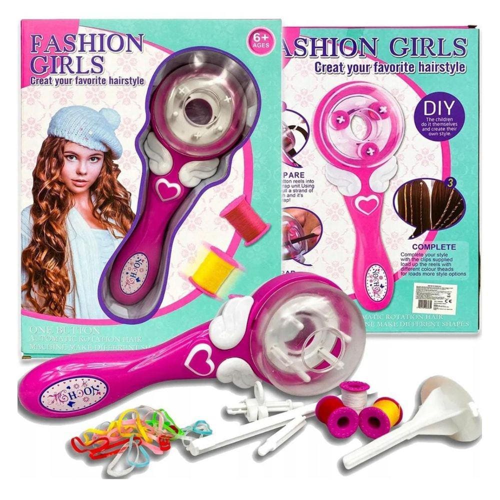 Máquina Mágica De Trança Terere Para Cabelo Infantil Menina