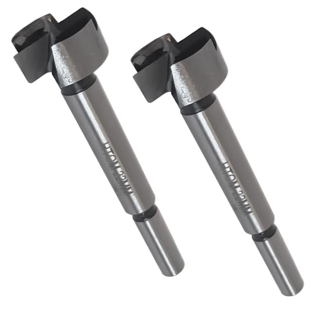 Kit 2 Broca Forstner 22Mm Furadeira Madeira Dobradiça Caneco
