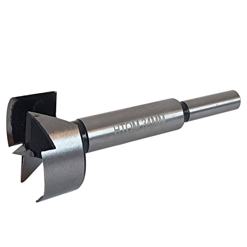 Broca Forstner 34Mm Para Furadeira Madeira Dobradiça Caneco