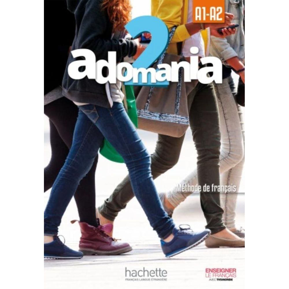 Adomania 2 Livre De L Eleve + Dvd-Rom A1-A2