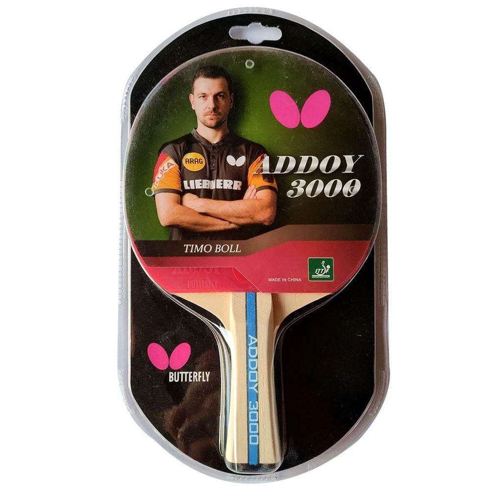 Raquete Tenis De Mesa Clássica Butterfly Addoy 3000