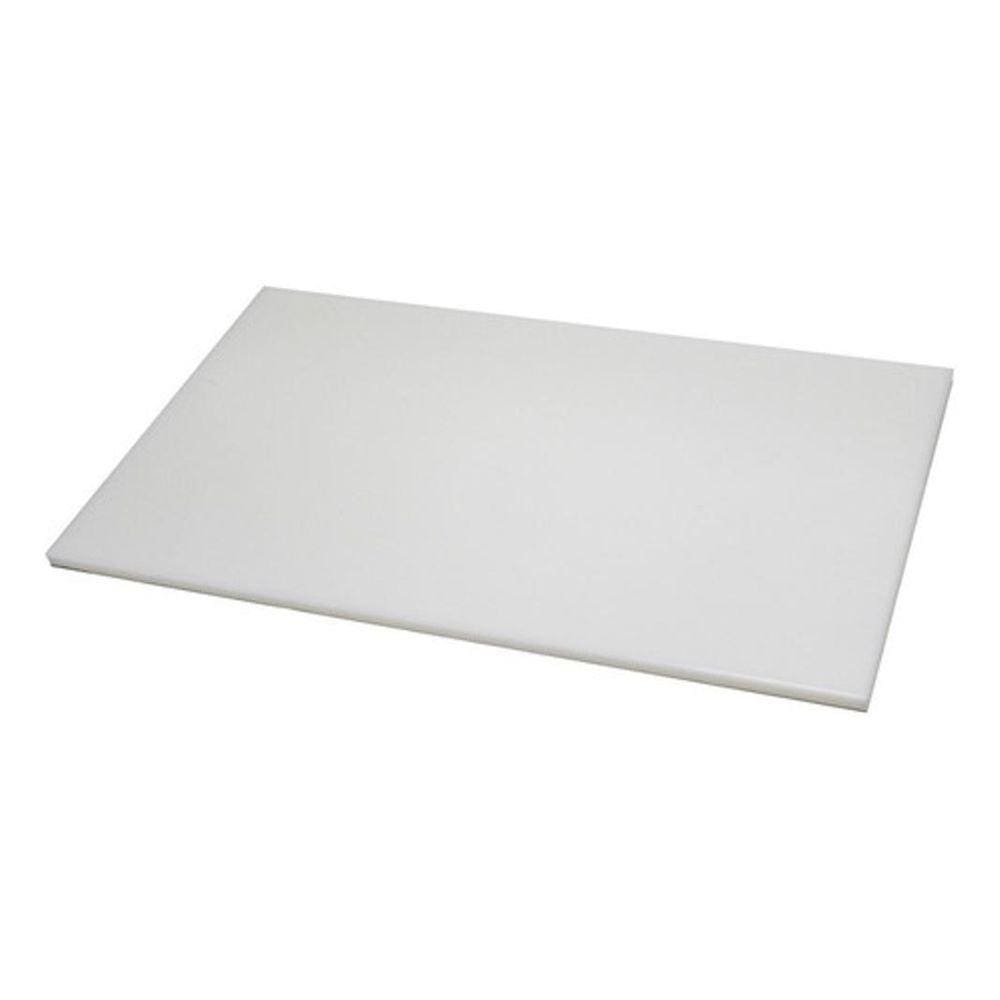 Chapa Placa Tábua De Polietileno Pead Branca 600X400X8Mm